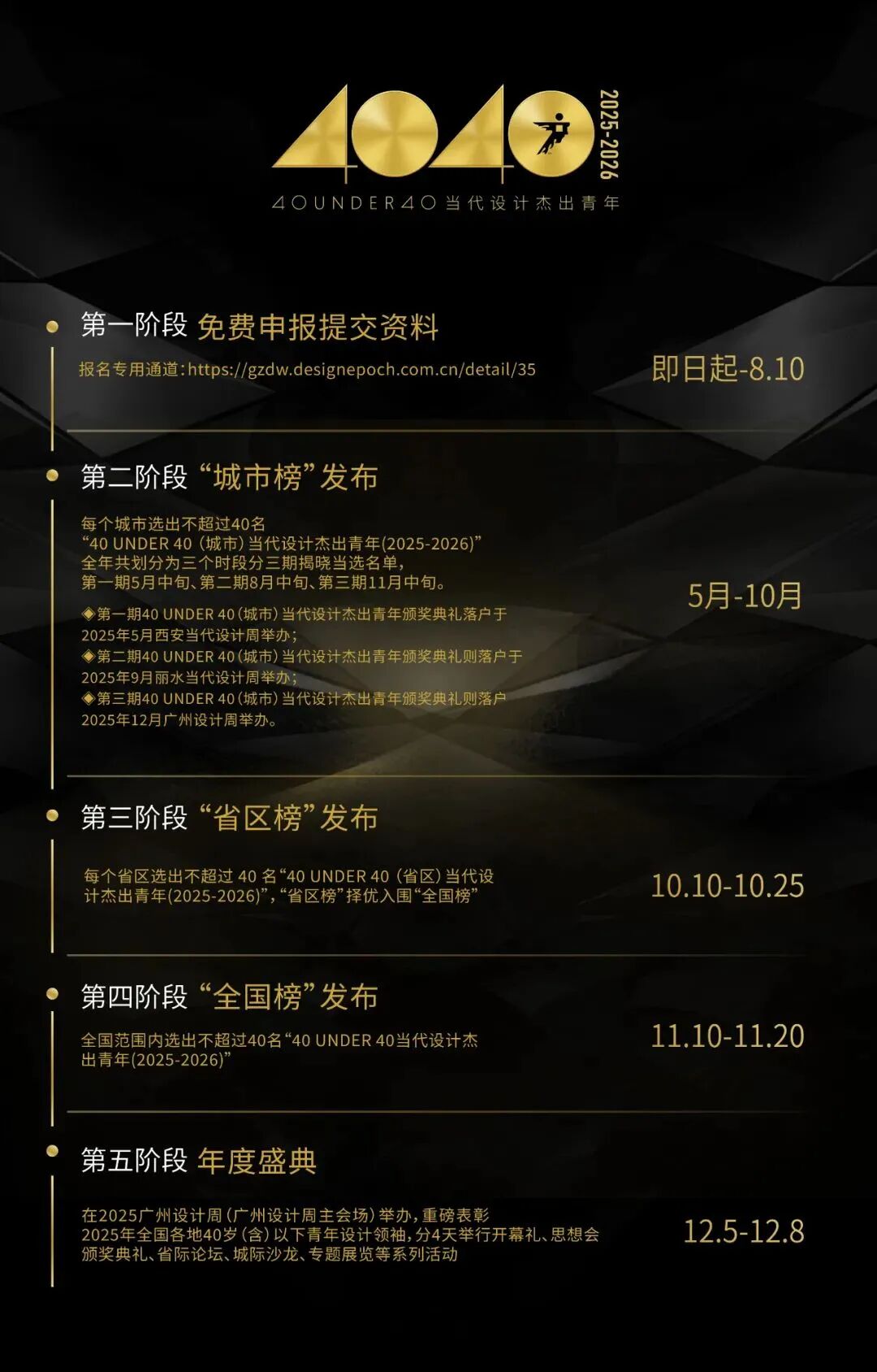 40 UNDER 40当代设计杰出青年（2025-2026）参评章程正式发布！青年设计，锐不可当！(图9)