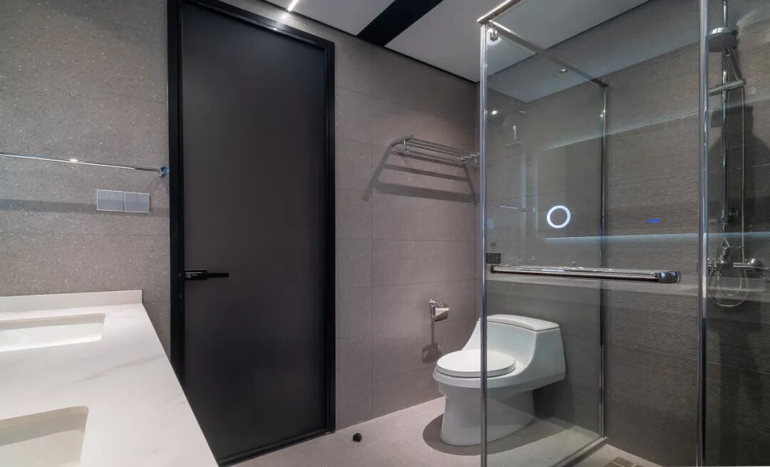 百万案例|280m²现代简约风,简单又不失质感,住的超舒心(图13) 百万案例|280m²现代简约风,简单又不失质感,住的超舒心(图13)