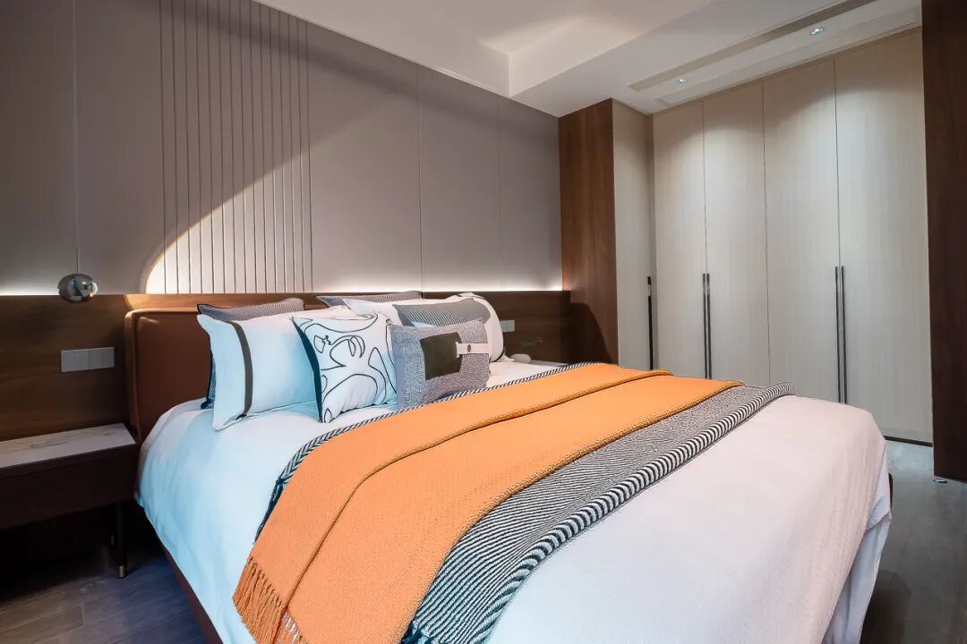 百万案例|280m²现代简约风,简单又不失质感,住的超舒心(图14) 百万案例|280m²现代简约风,简单又不失质感,住的超舒心(图14)